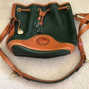 Authentic Dooney & Bourke vintage drawstring bag.